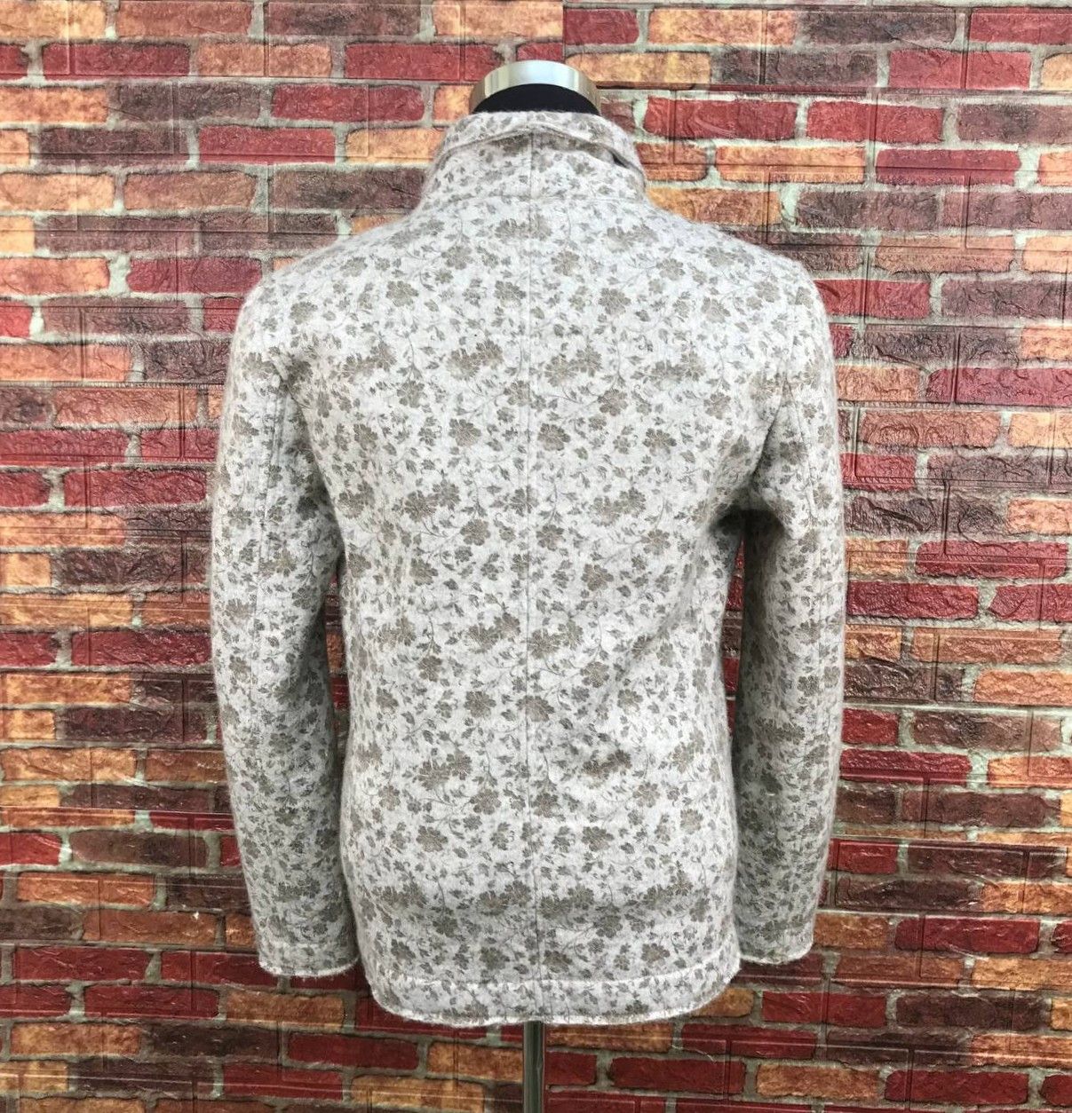Italia Independent VINTAGE ITALIAN DESIGNER FIVER FLORAL MINIMALIST JACKET Size US M / EU 48-50 / 2 - 18 Thumbnail