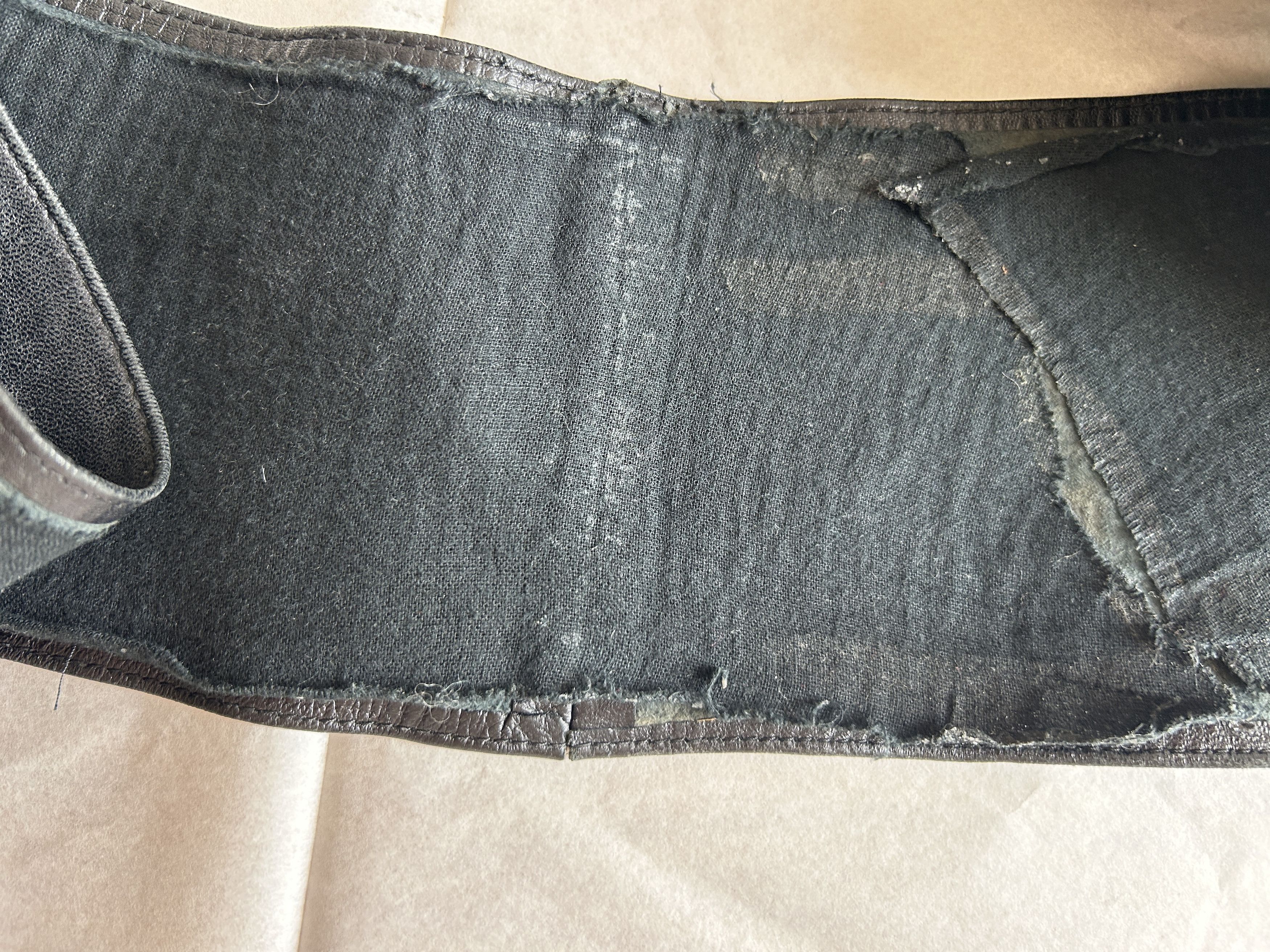Vintage Vintage 80s Black Leather Wrap Belt Size ONE SIZE - 11 Thumbnail
