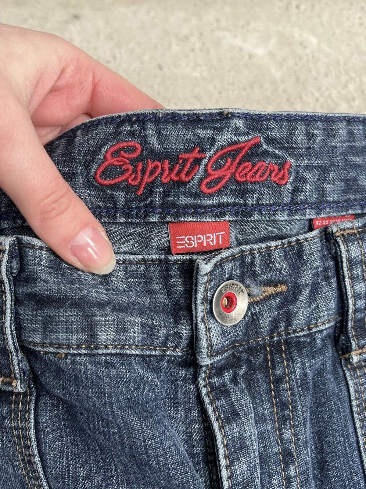 JNCO Rap wide leg denim baggy pants JNCO style y2k Size US 36 / EU 52 - 6 Thumbnail