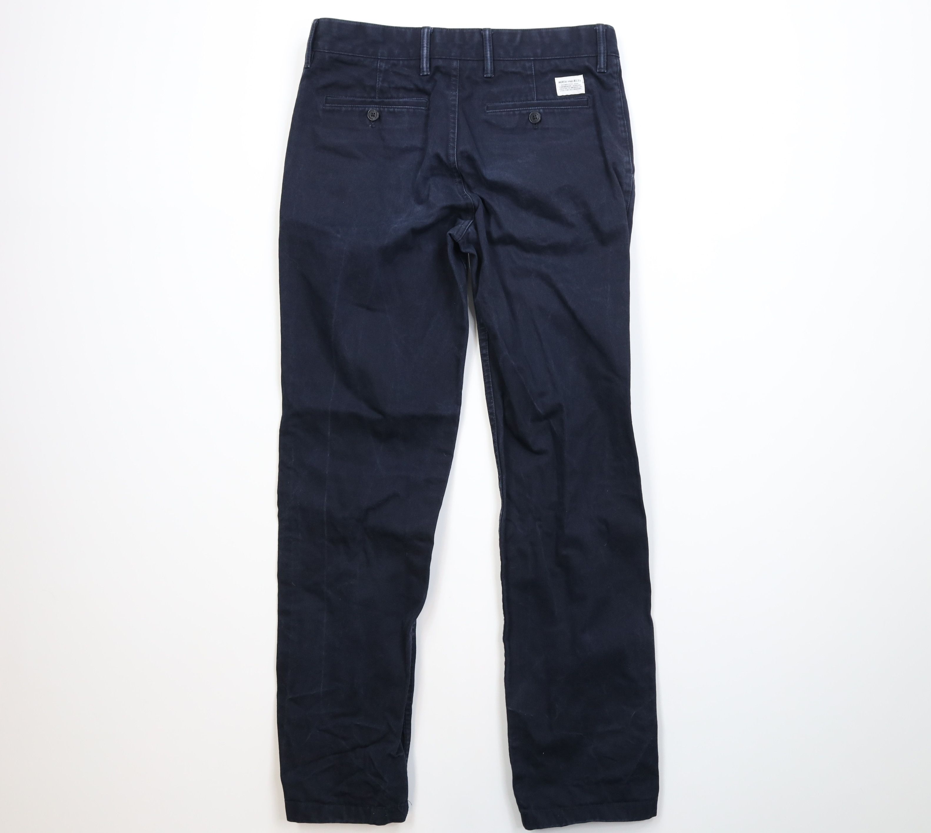 Norse Projects Norse Projects Heavy Aros Button Fly Canvas Pants Blue Size US 29 - 12 Thumbnail