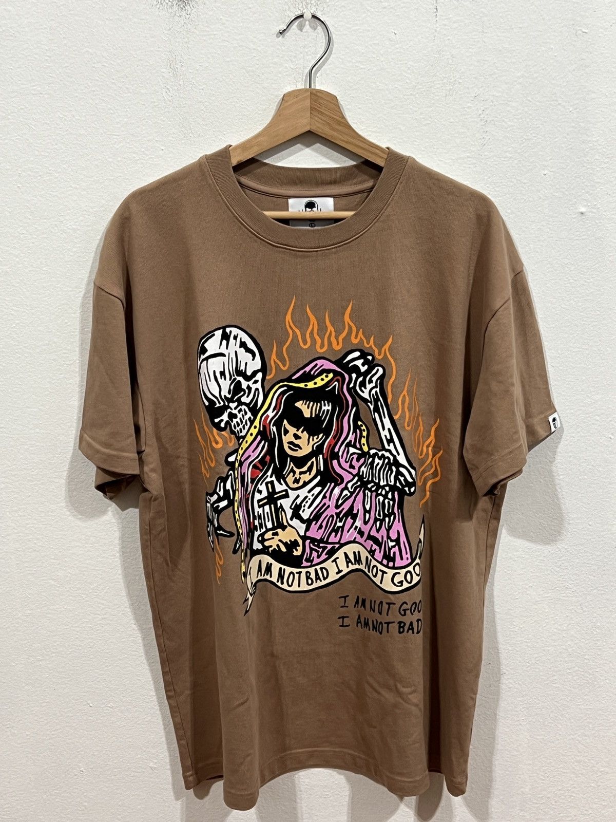 Warren Lotas Warren Lotas Im Not Bad Brown Tee Size US L / EU 52-54 / 3 - 1 Thumbnail