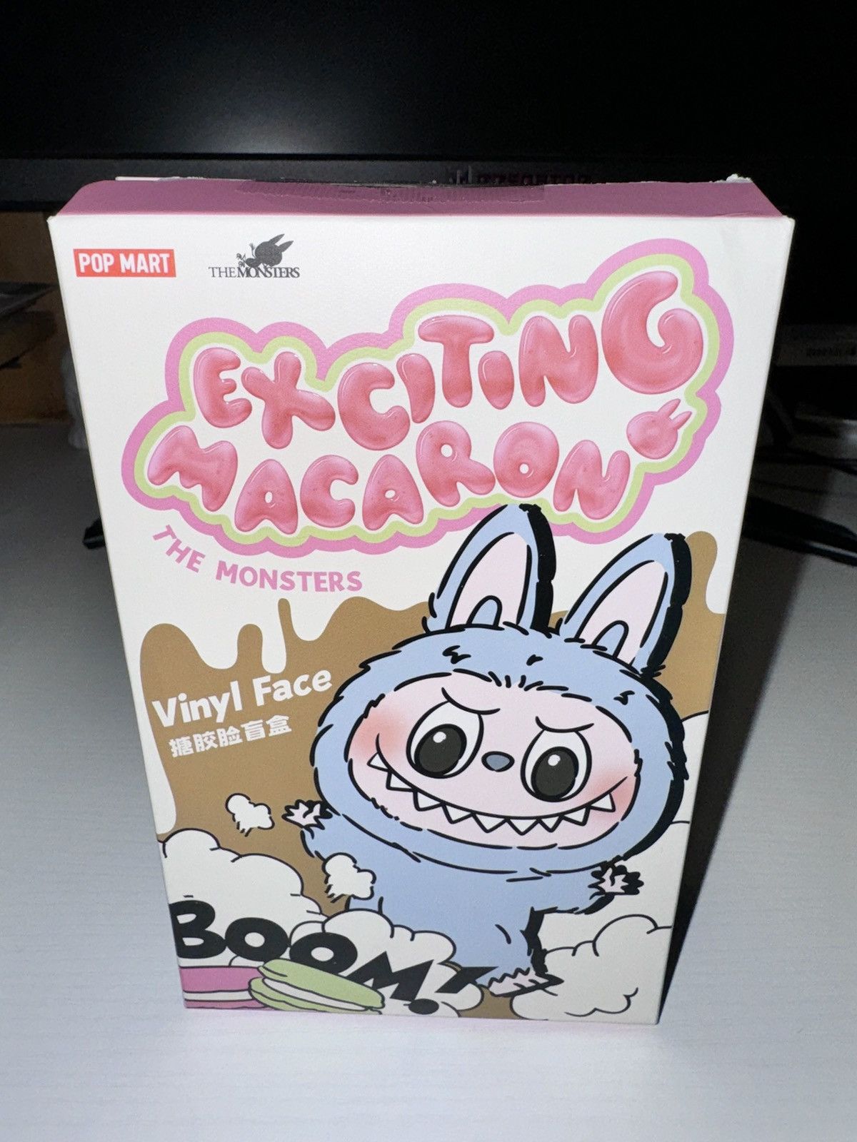 POP MART Labubu Exciting Macaron Series Toffee Sealed