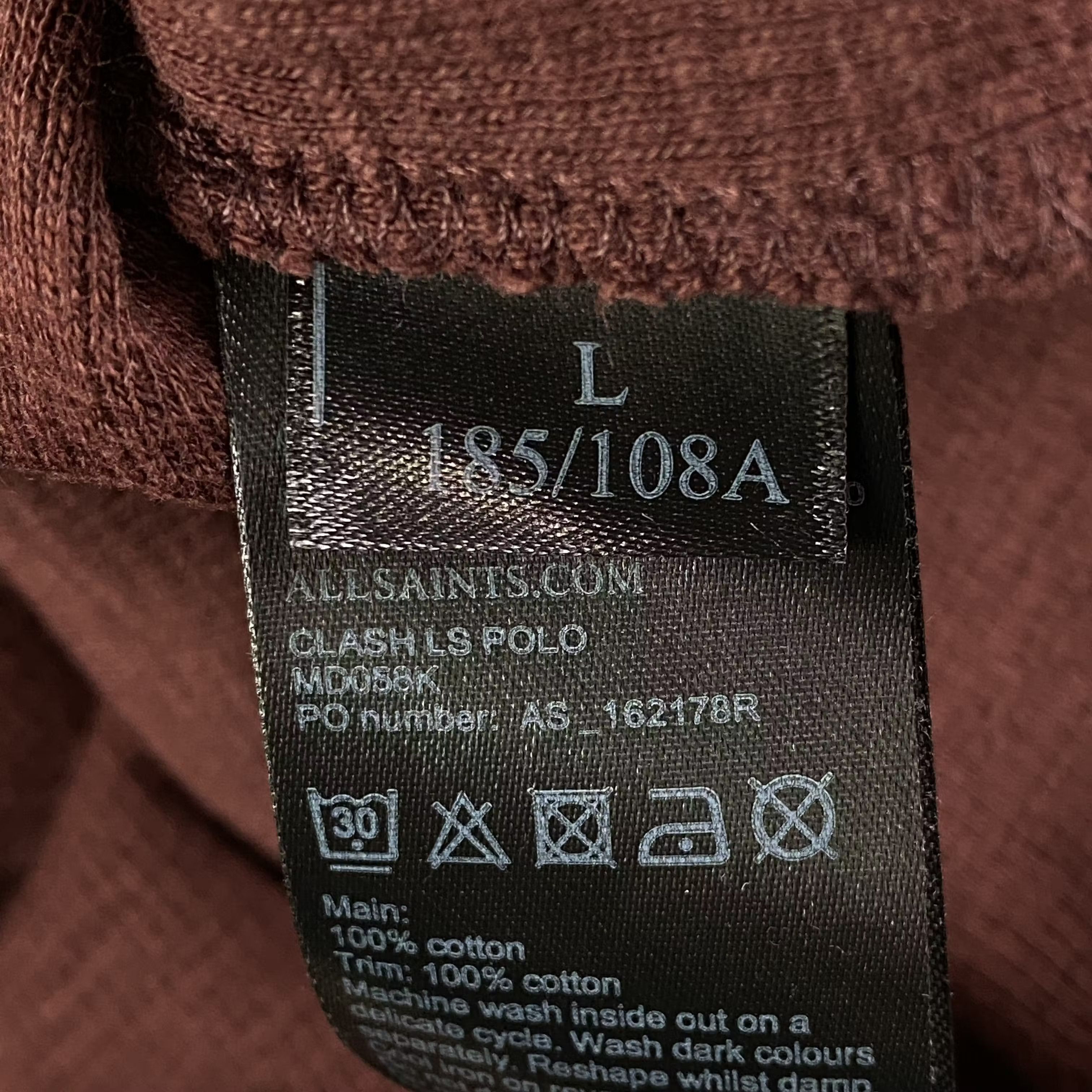 Allsaints Mens Long Sleeve Allsaints Size L Size US L / EU 52-54 / 3 - 6 Thumbnail