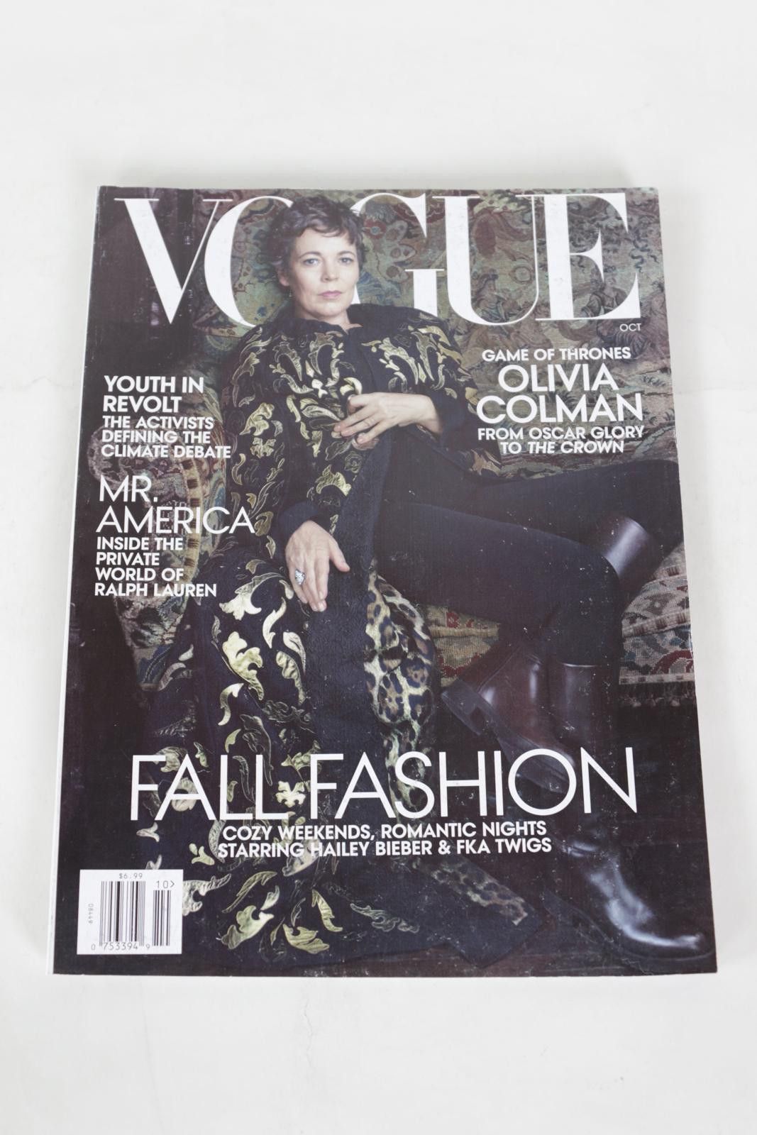 Other 2019' Vogue October Olivia Colman Magazine Size ONE SIZE - 1 Thumbnail
