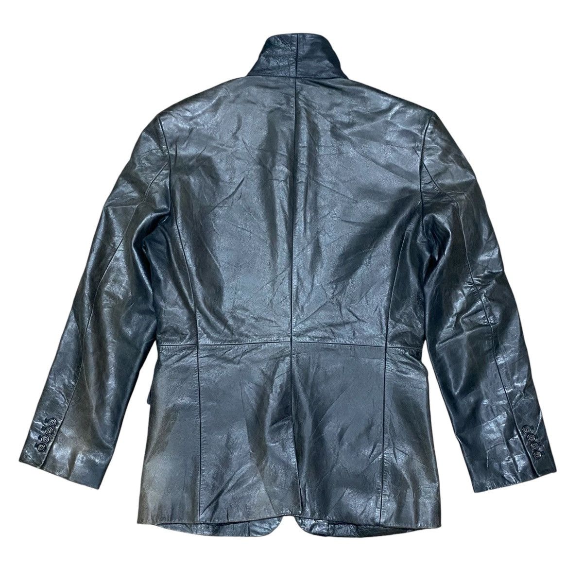 Tornado Mart Rare TORNADO MART Leather Blazer Size US L / EU 52-54 / 3 - 7 Thumbnail
