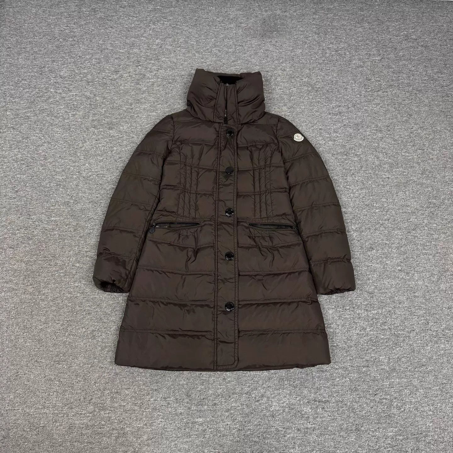 Moncler Moncler Vos Giubbotto mid stand-collar puffer 1 99new Size S / US 4 / IT 40 - 1 Thumbnail