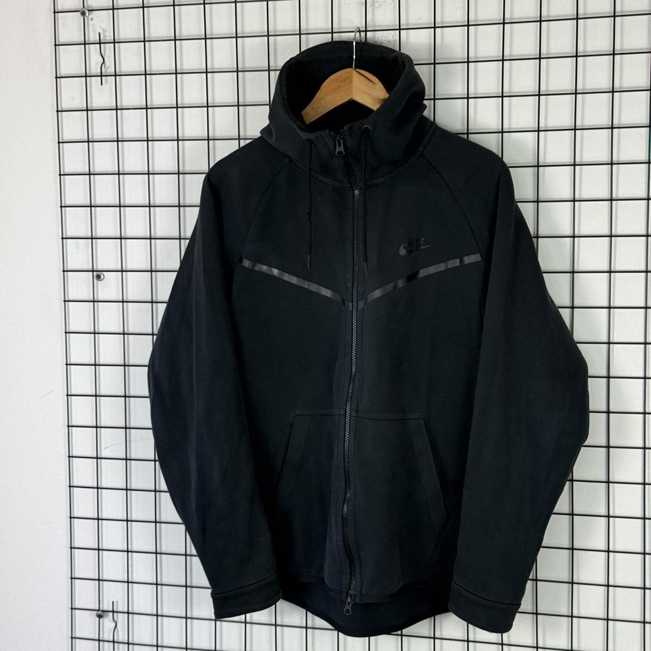 Nike Nike Tech Fleece Sweatshirt Black Zip Up Size US M / EU 48-50 / 2 - 2 Thumbnail