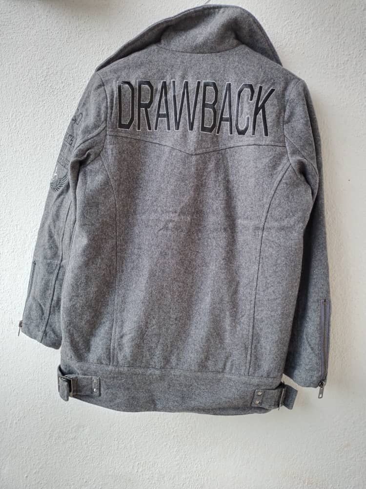 Japanese Brand vtg Wool Double Collar Ghost Of Harlem Wool Jacket Size US M / EU 48-50 / 2 - 14 Thumbnail