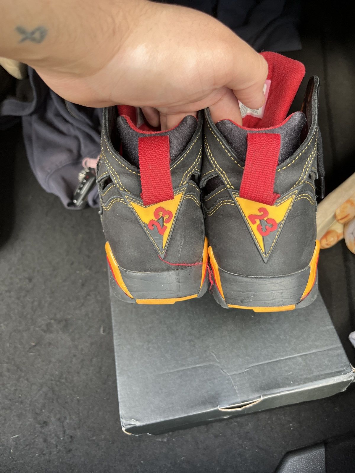 Nike Jordan 7 "Citrus" Size US 8 / EU 41 - 4 Thumbnail