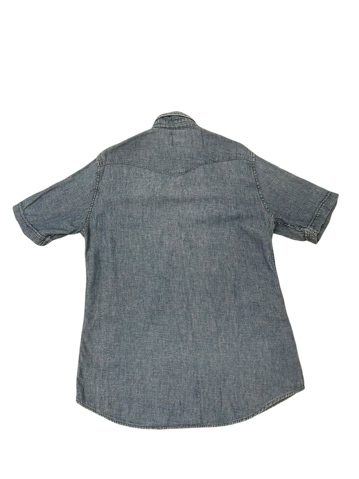Blue Blue Japan Hemp Linen Blue Blue Japan Westerner Shirt 6🟩0 Size US M / EU 48-50 / 2 - 8 Thumbnail