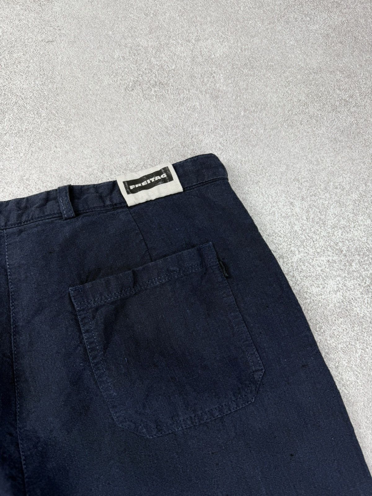Freitag Freitag E155 Female Linen Trouser Pants Size S Size 26" / US 2 / IT 38 - 9 Thumbnail