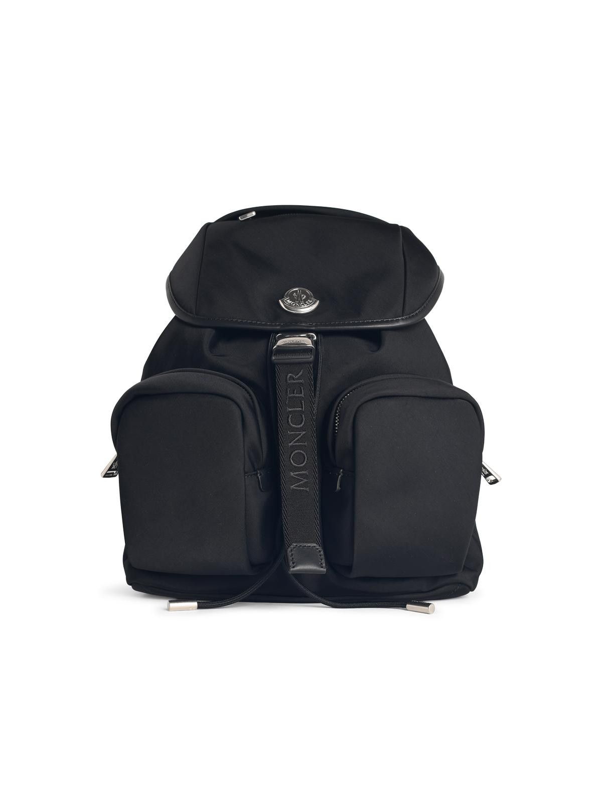 MONCLER 'New Trick' Black Polyester Backpack