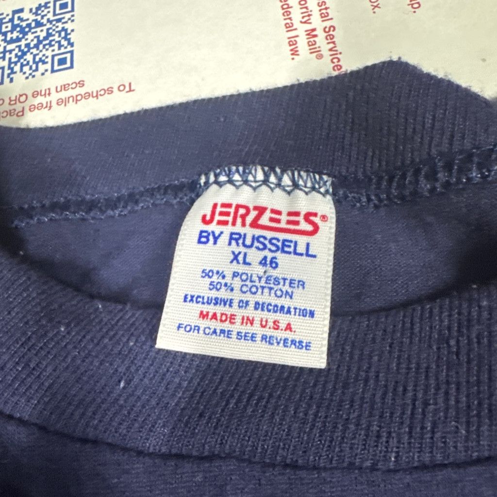 Jerzees 1980S VINTAGE JERZEES BY RUSSEL ILLINOIS COLLEGE SIZE XL Size US XL / EU 56 / 4 - 2 Thumbnail