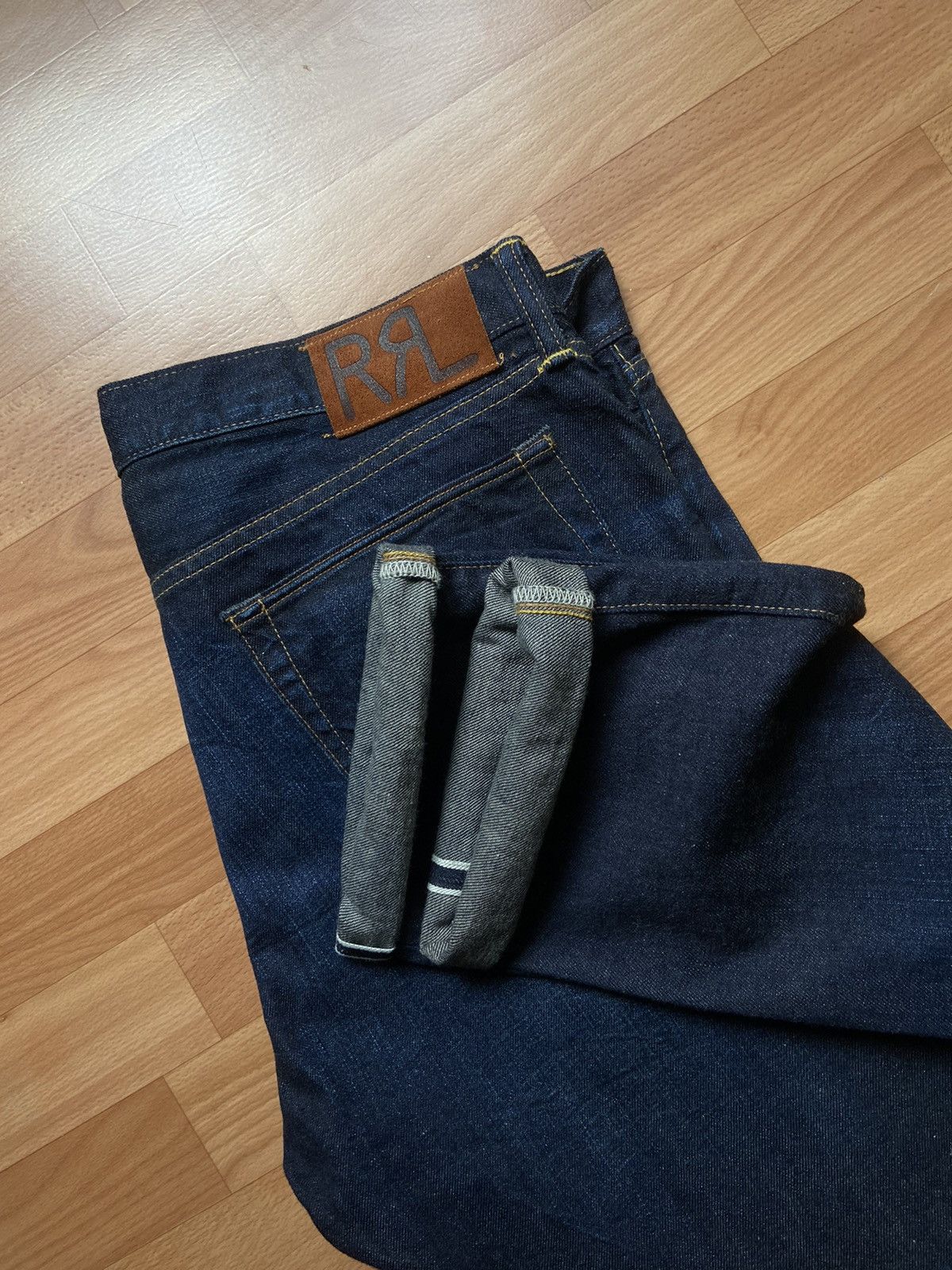 image of Denim And Supply Ralph Lauren x Polo Ralph Lauren Rrl Ralph Laurent Double Rl Jeans Polo Denim Pant