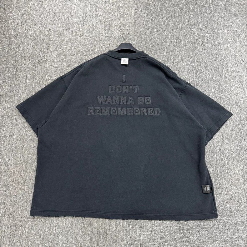 Vetements Vetements Show Anti-War Embroidered Letter Hoodie Size US S / EU 44-46 / 1 - 1 Thumbnail