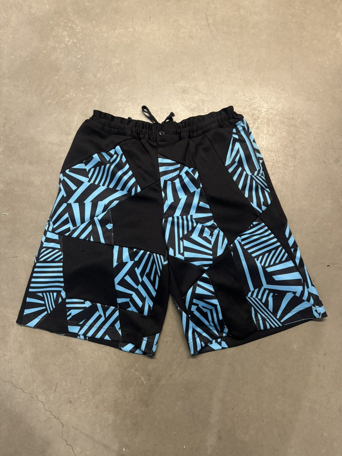 Comme des Garcons Homme Plus COMME DES GARCONS HOMME+ GEOMETRIC TAILORED SHORTS Size US 29 - 1 Thumbnail