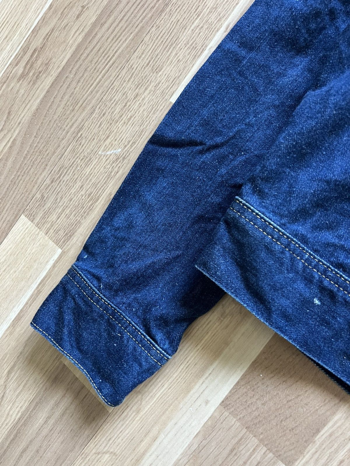 Lee Lee sanforized denim jacket vintage 90s cropped Japan style Size US M / EU 48-50 / 2 - 6 Thumbnail