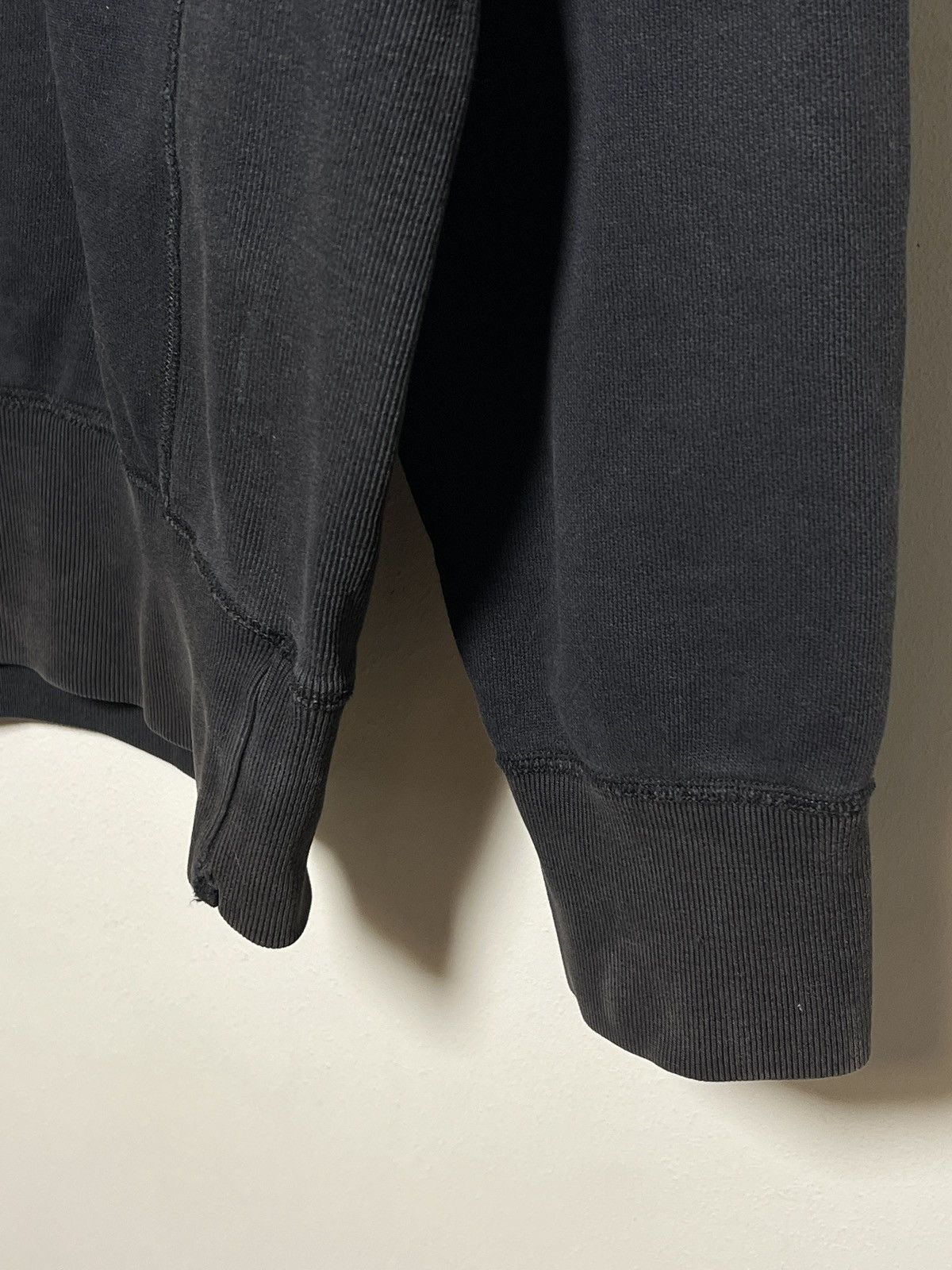Acne Studios acne y2k washed black crewneck sweatshirt s-m Size US M / EU 48-50 / 2 - 5 Thumbnail