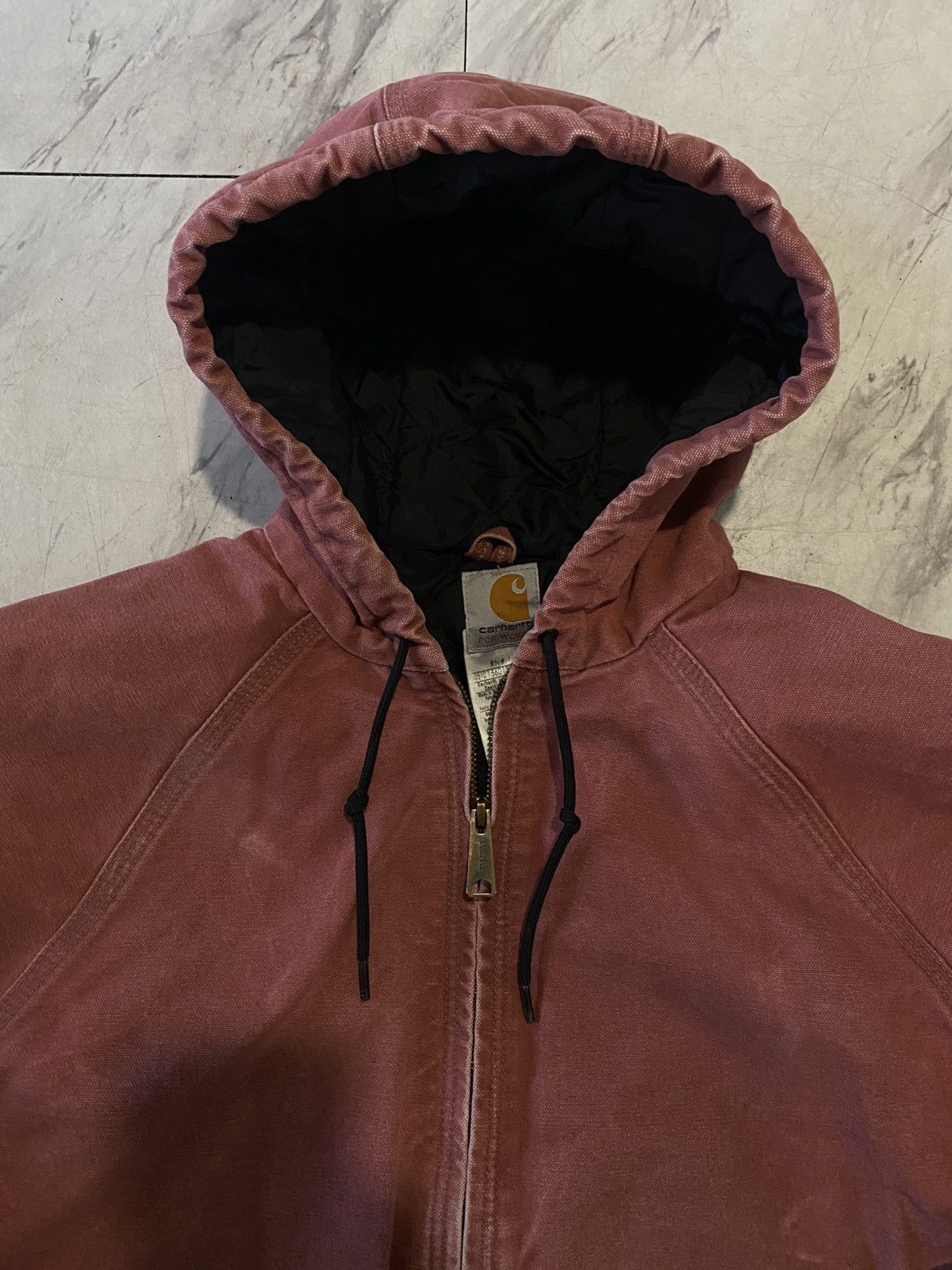 Carhartt Carhartt Redish Hooded Jacket Womens S Size US XS / EU 42 / 0 - 3 Thumbnail