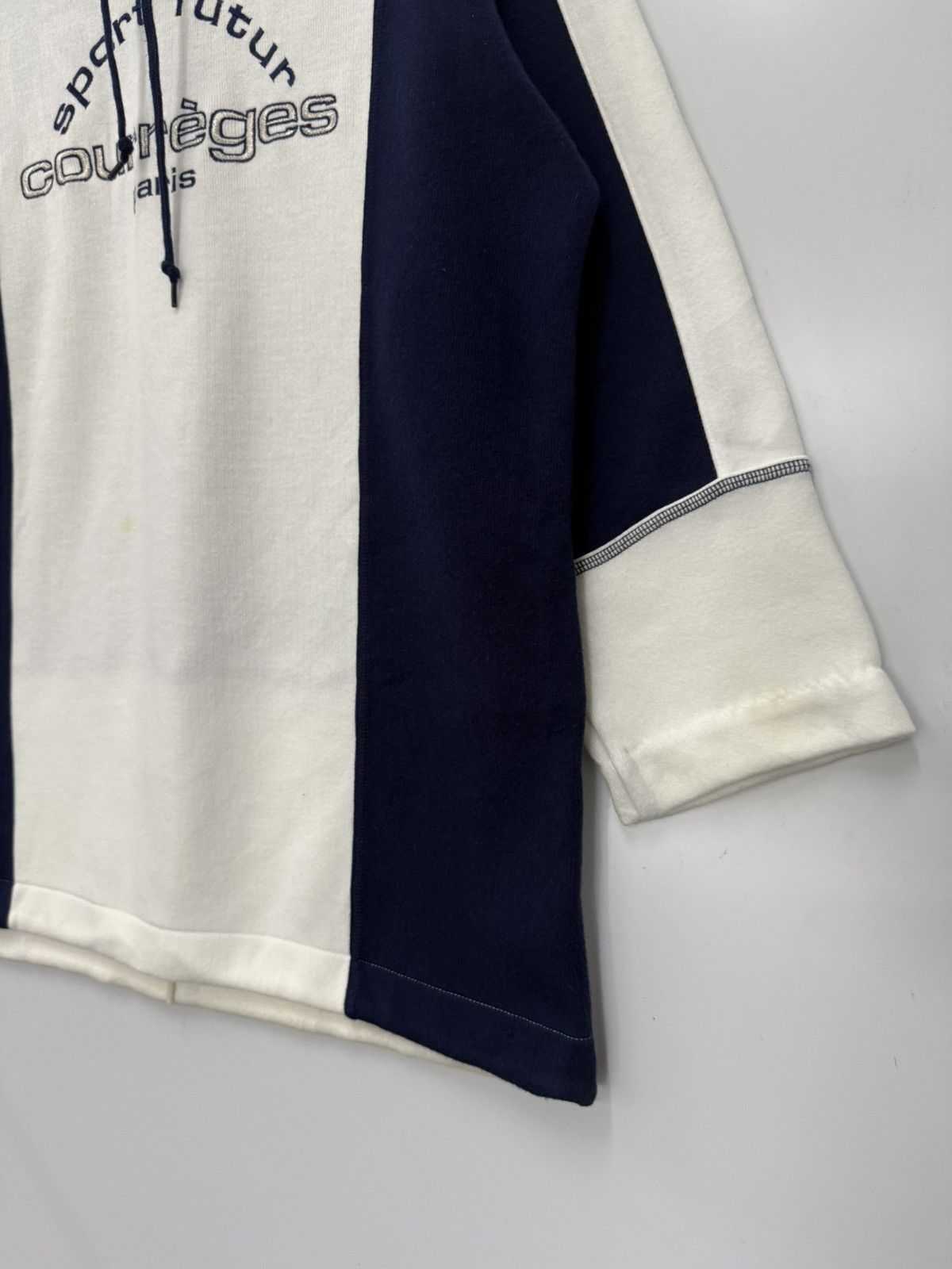 Courreges 🔥 Vintage Courréges Sport Futur italian Sweat Size US M / EU 48-50 / 2 - 2 Thumbnail