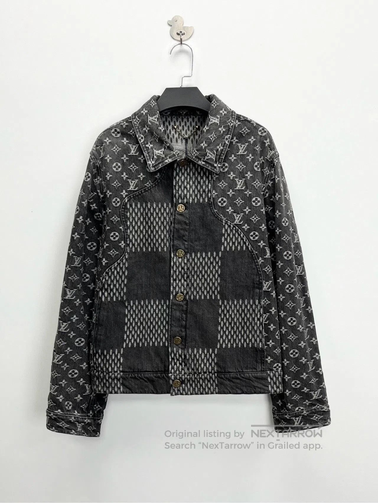 Louis Vuitton Louis Vuitton Nigo Monogram Denim Jacket. Size US S / EU 44-46 / 1 - 1 Thumbnail