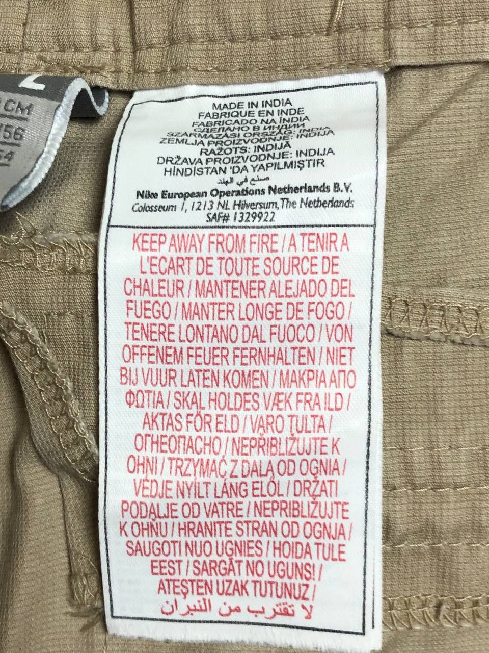 Nike × Vintage Vintage Shorts Cargo Nike 90s Military Multi Pocket Drill Size US 34 / EU 50 - 5 Thumbnail