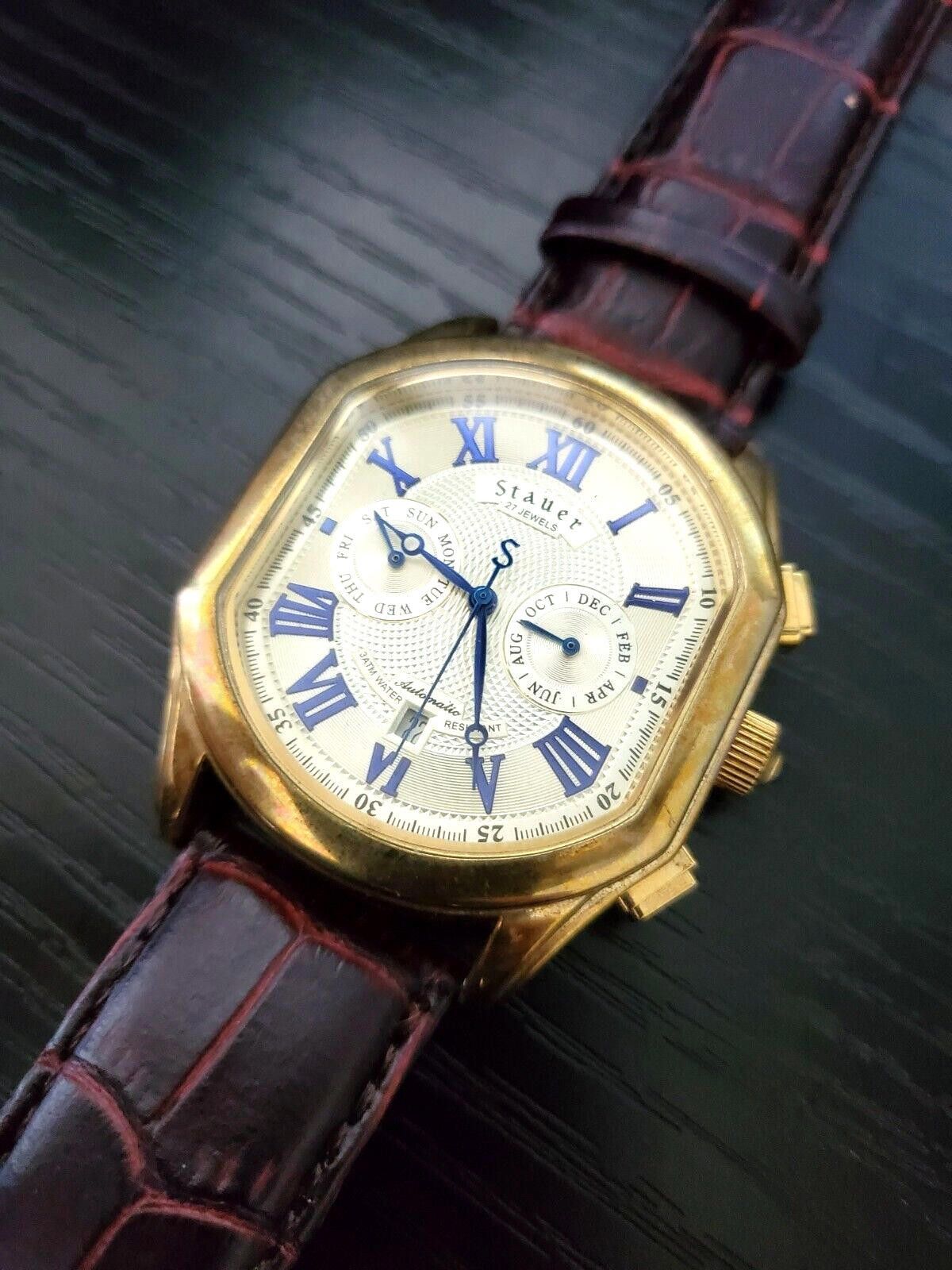 Designer EXCELLENT Stauer Meisterzeit 18175 Automatic Men s Watch Grailed