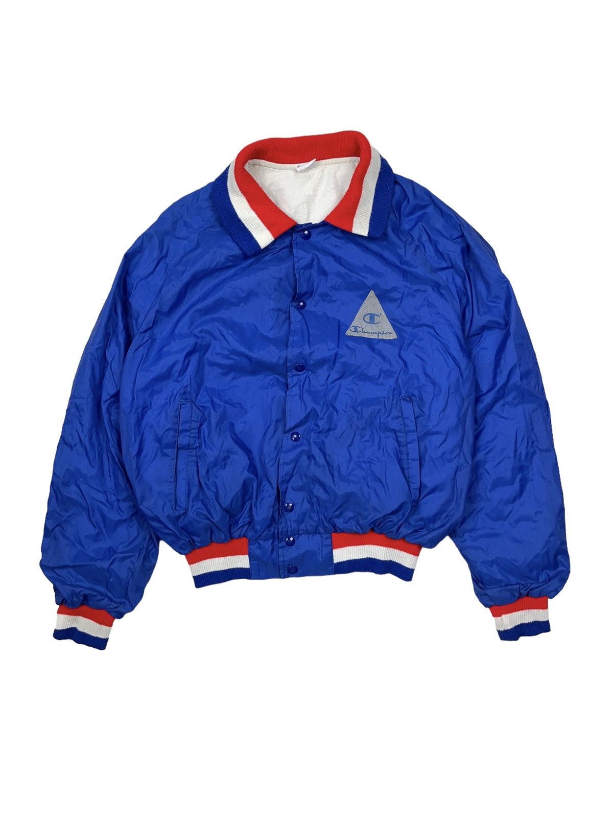 Champion × Vintage Vintage 80s Champion Made in Italy Windbreaker Jacket Size US M / EU 48-50 / 2 - 1 Thumbnail