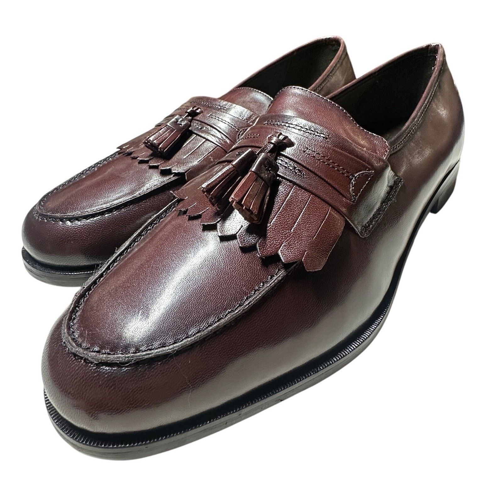 Nunn Bush Nunn Bush Manning Tassel Kiltie Loafers Mens 13 Leather NWT Size US 13 / EU 46 - 1 Thumbnail