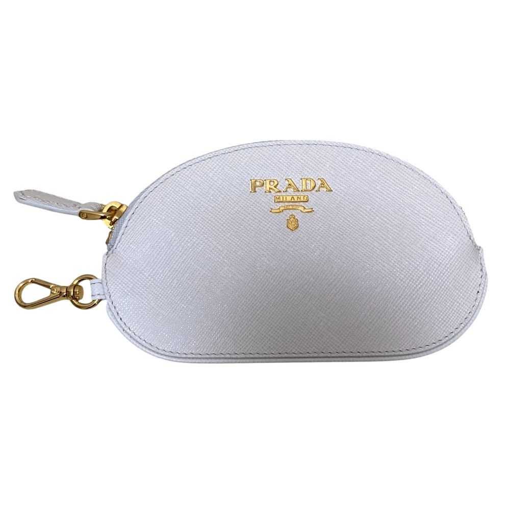Prada Prada Saffiano Leather Coin Case Leather Coin Case 1M1192 DUTY FREE for USA