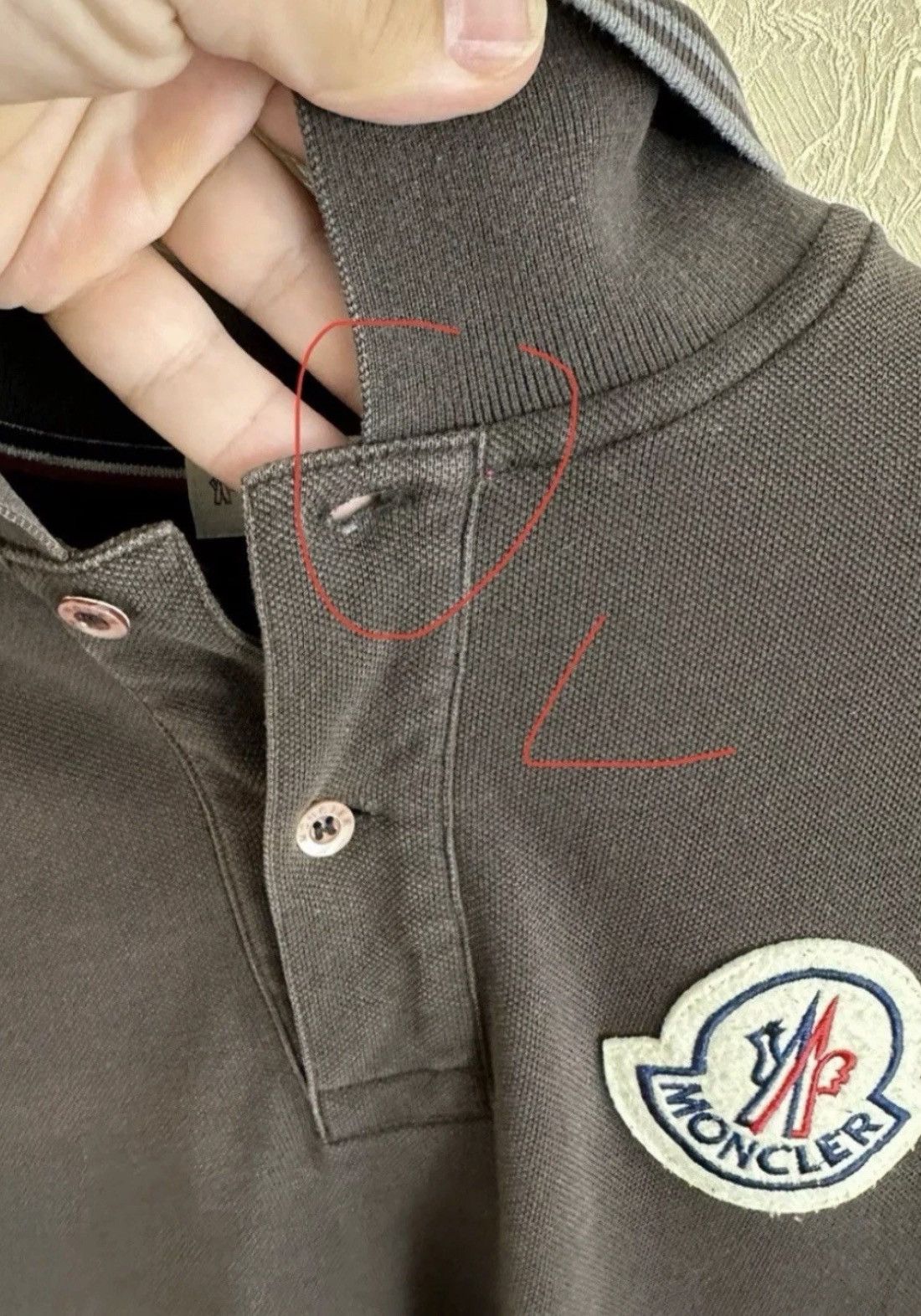 Moncler Moncler polo size M vintage Size US M / EU 48-50 / 2 - 15 Thumbnail