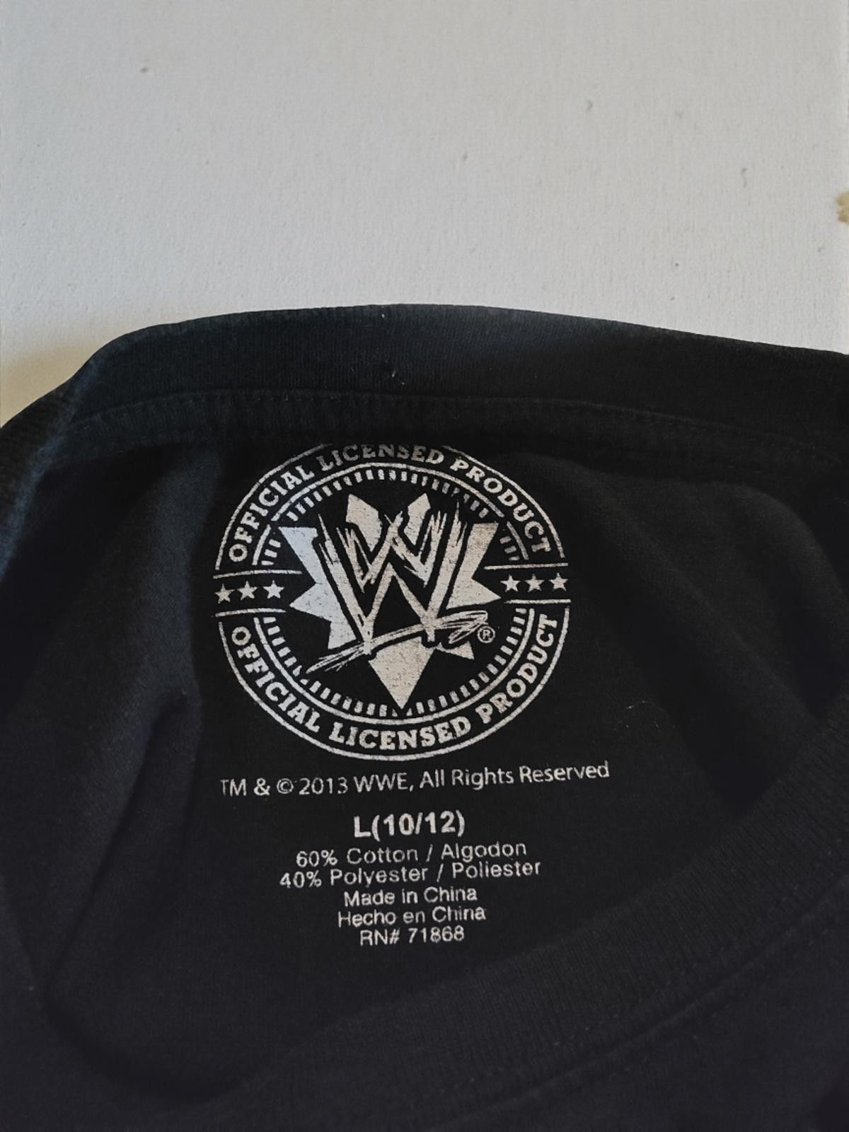 WWE Official Licensed WWE Wrestling Boys Long Sleeve Tee Size L Size US L / EU 52-54 / 3 - 6 Thumbnail