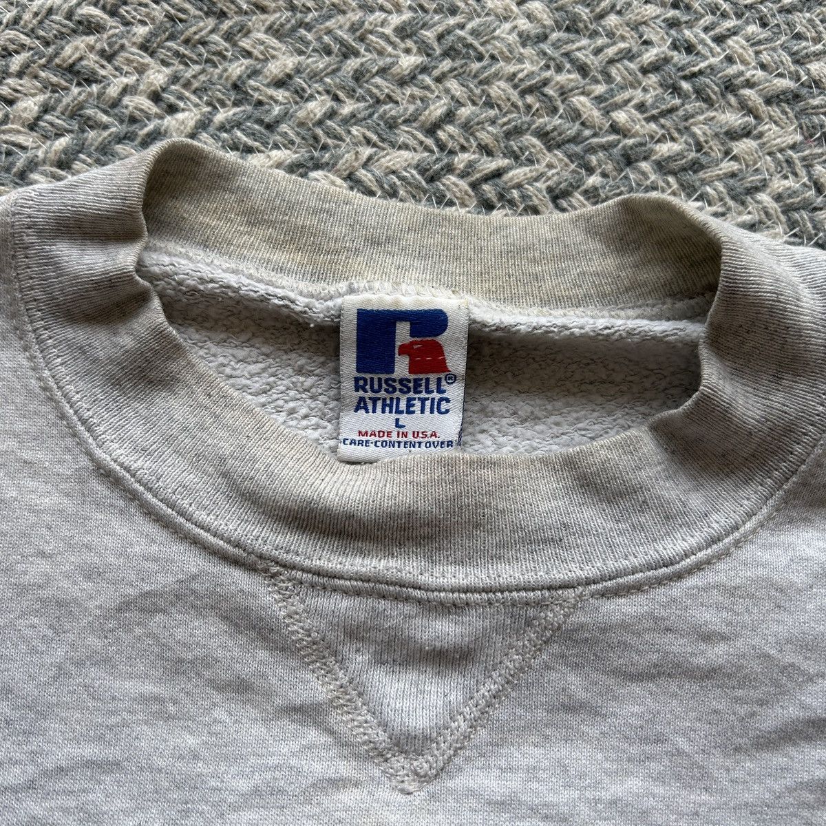 Russell Athletic × Vintage Vintage Russell The University Kansas 90s Size US S / EU 44-46 / 1 - 5 Thumbnail