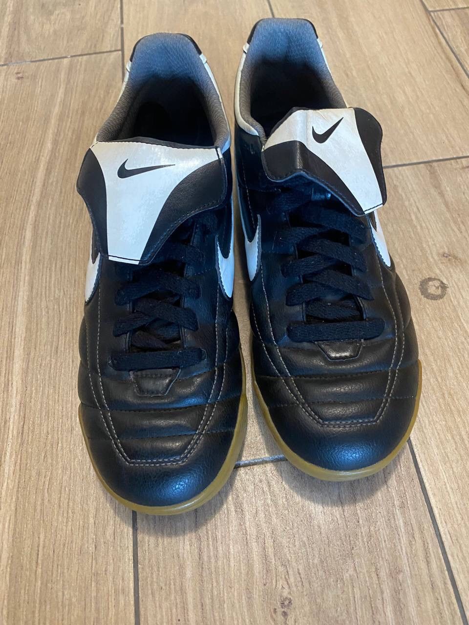 Nike × Vintage Vintage Nike Leather Tiempo Natural IC Football Boots 2006 Size US 9.5 / EU 42-43 - 3 Thumbnail