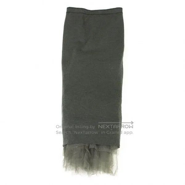Junya Watanabe Junya Watanabe size M Green vintage tulle lined knitted ha Size 23" - 2 Thumbnail