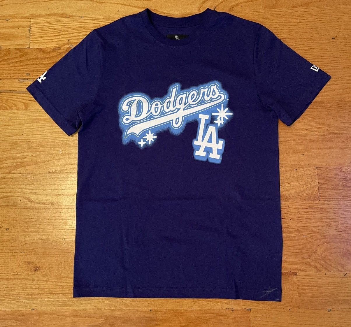 October's Very Own Los Angeles Dodgers OVO x New Era Graffiti T-Shirt - Royal Size US XS / EU 42 / 0 - 1 Thumbnail