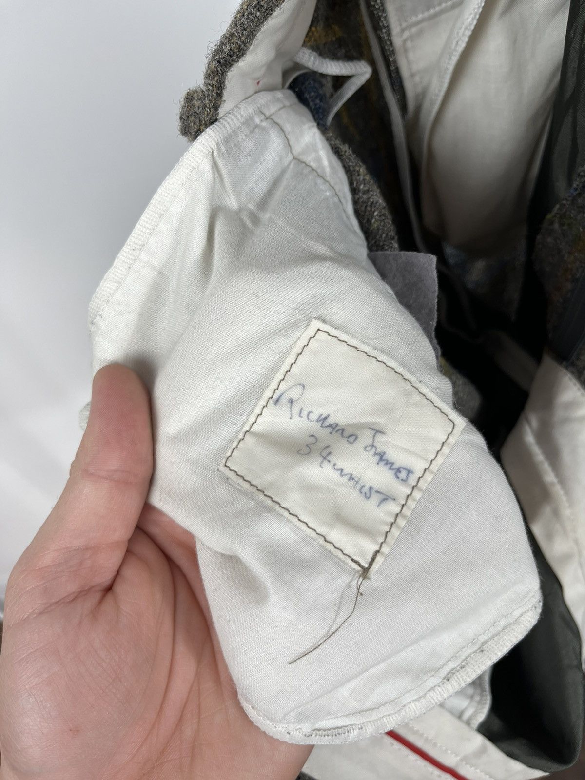 Richard James Richard James Savile Row Plaid Wool Pants Trousers Size 34 Size US 34 / EU 50 - 9 Thumbnail