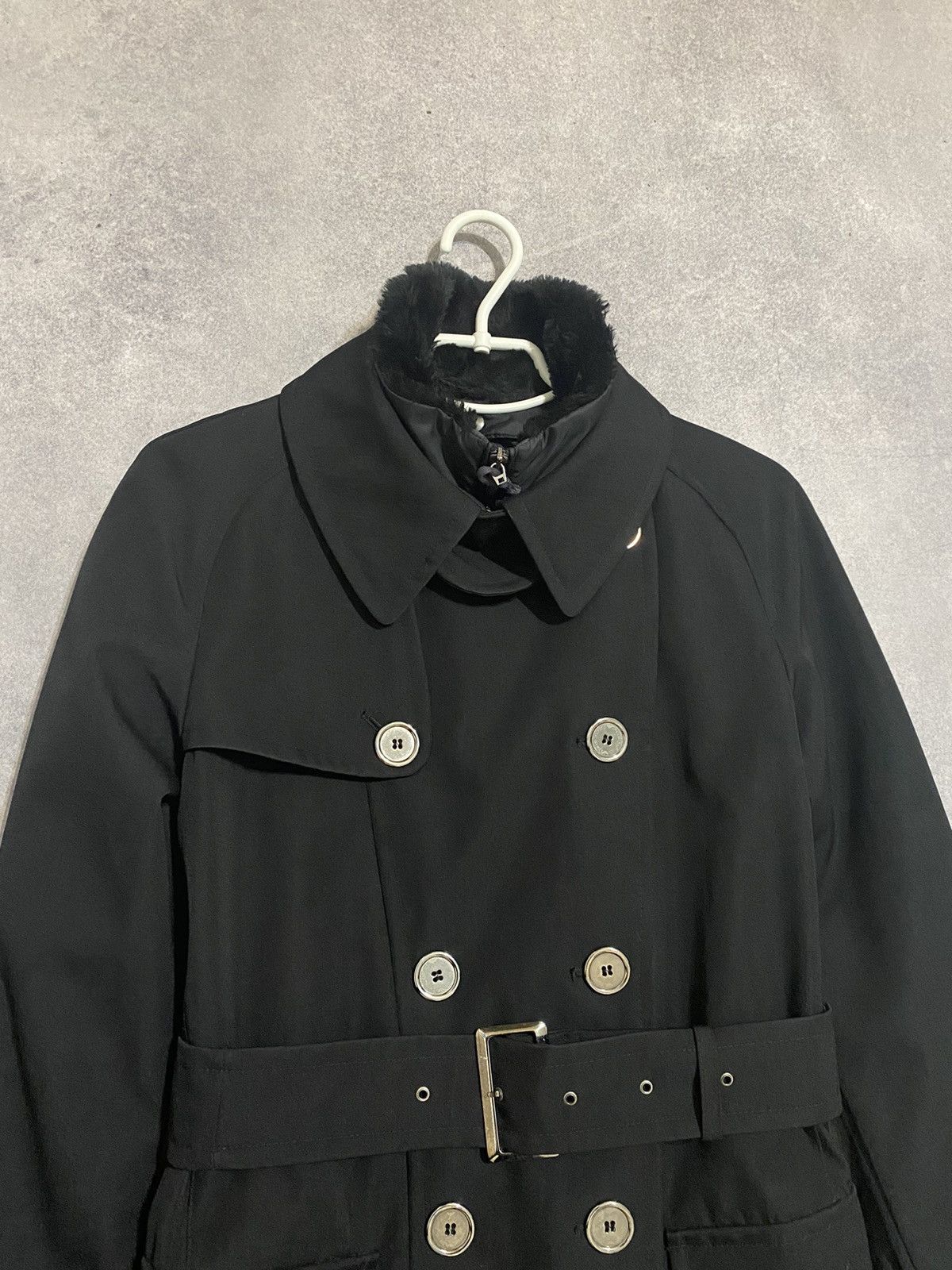 Emporio Armani Emporio Armani Wool Nylon Women’s Coat Insulated Size 40 Size S / US 4 / IT 40 - 3 Thumbnail
