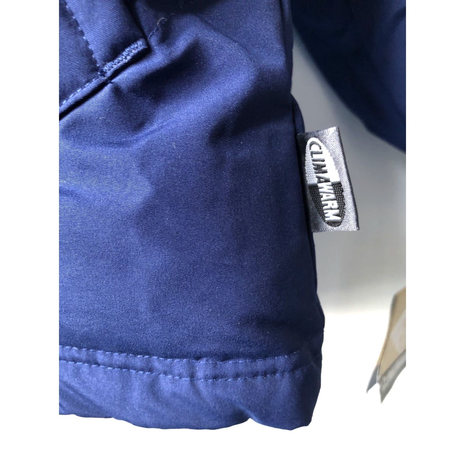 Adidas VINTAGE adidas climawarm Jacket Coat Down Filled Mens L NWT 1998 NOS Blue Wool? (Wait) Size US L / EU 52-54 / 3 - 5 Thumbnail