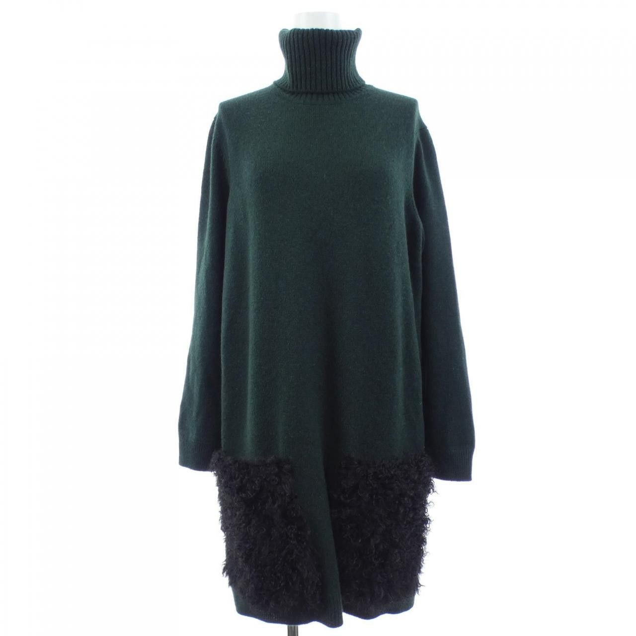 Louis Vuitton Louis Vuitton Louis Vuitton F6KD07OFJ Cashmere Dress Textile Dresses F6KD07OFJ DUTY FREE for USA Size ONE SIZE - 1 Thumbnail
