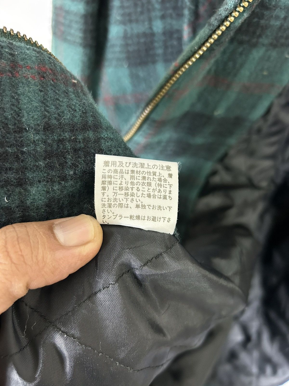 Flannel × PERSON'S × Vintage ⚡️Vintage Pm By Person’s Flannel Zipper Shirt Jacket Size US M / EU 48-50 / 2 - 12 Thumbnail