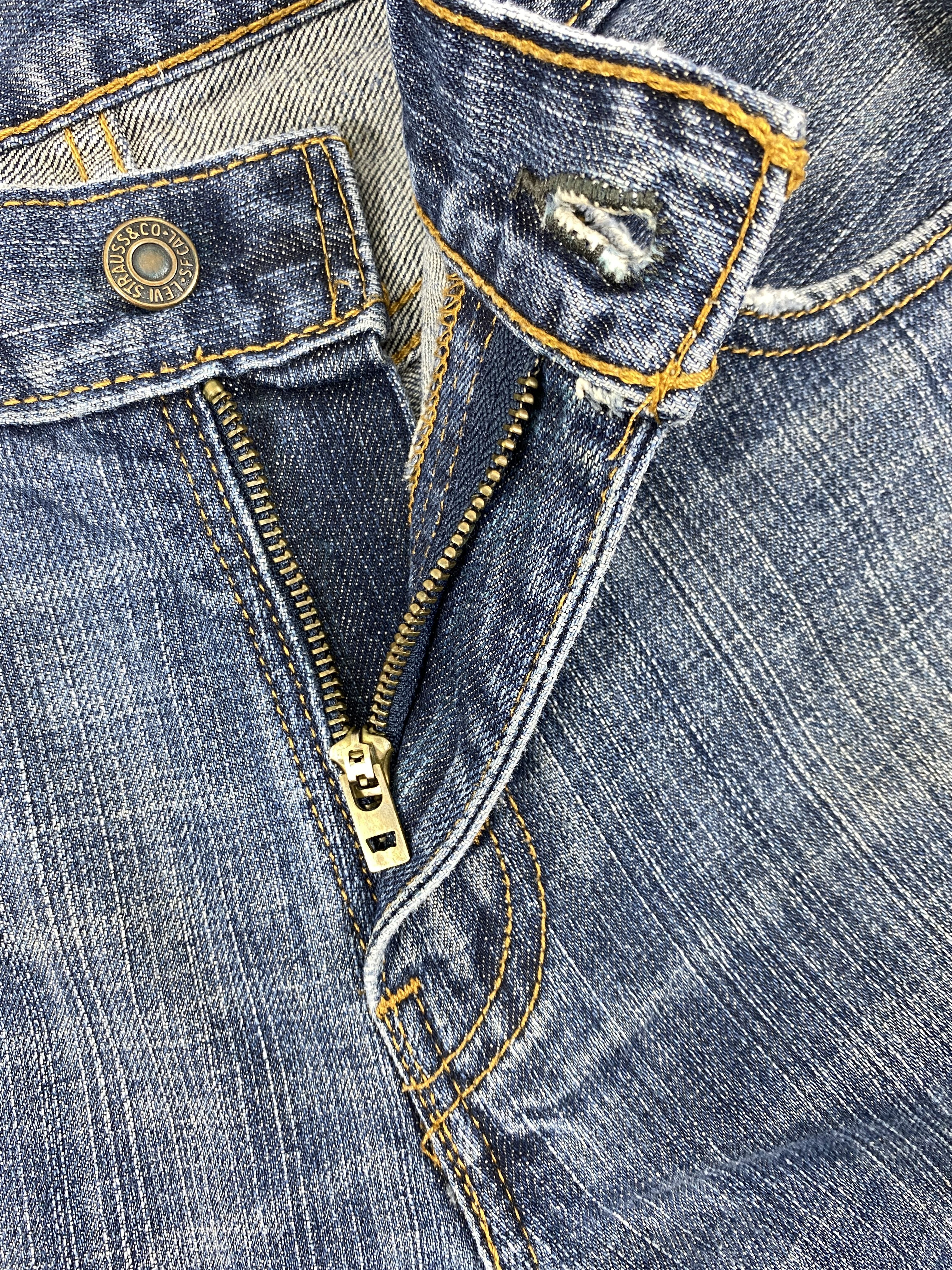 Levi's Distressed Blue Vintage Levi's 559 32x32.5 Denim -JN1969 Size US 32 / EU 48 - 6 Thumbnail