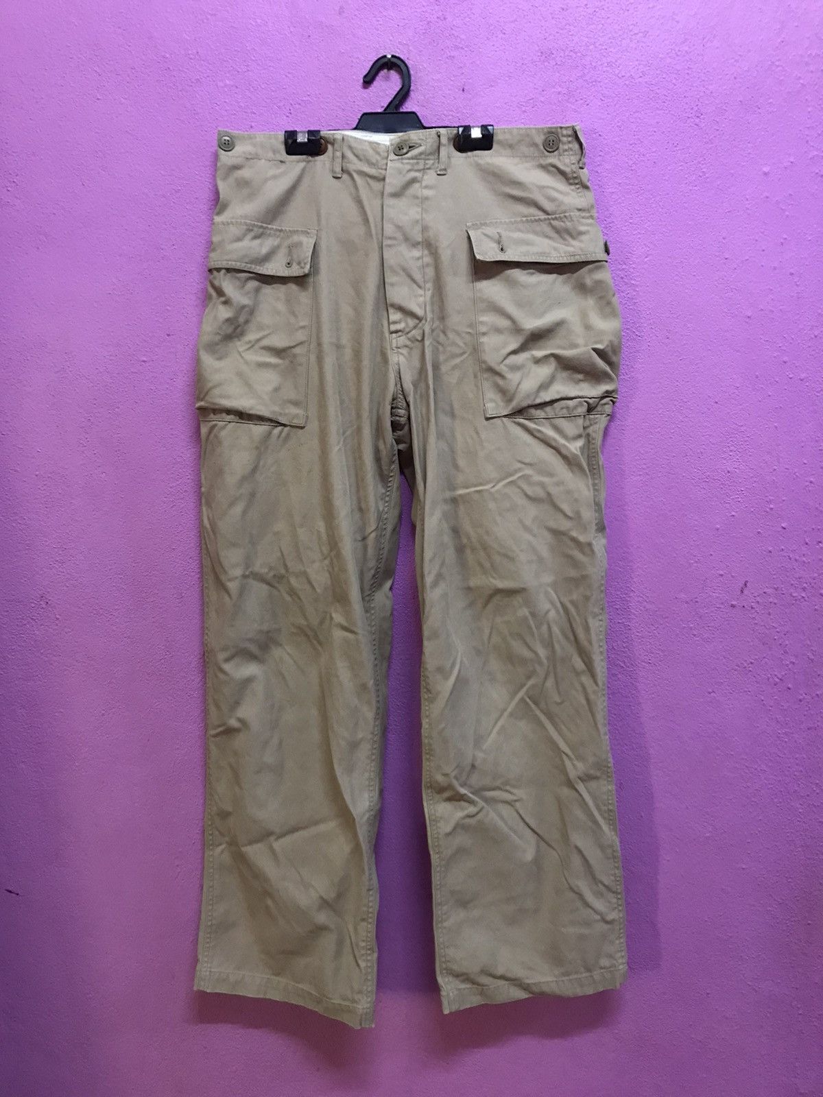 Other Vintage USN Military Monkey Pants Size US 35 - 2 Thumbnail