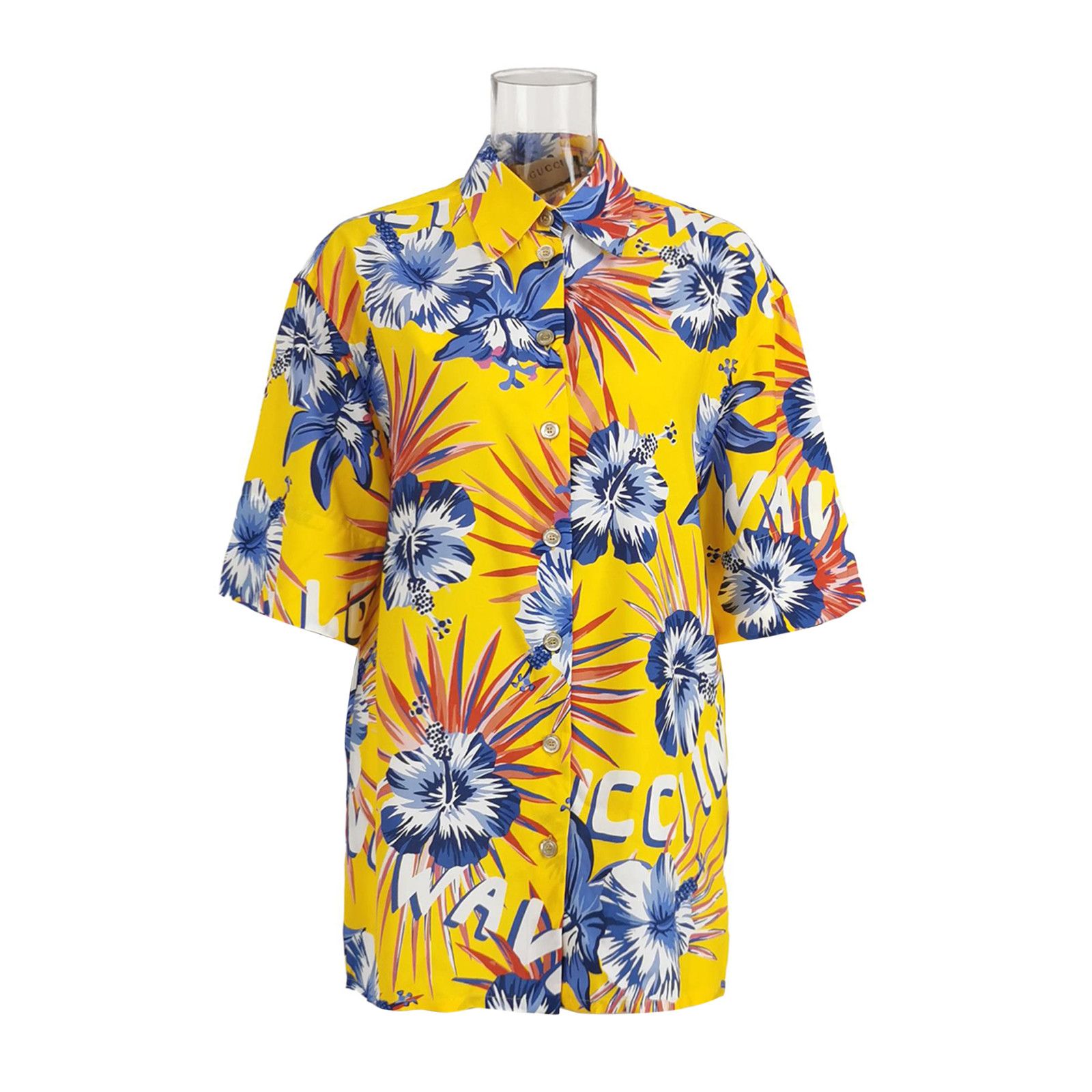 Gucci Gucci Floral Print Button Up Shirt IT 40 Size S / US 4 / IT 40 - 1 Thumbnail