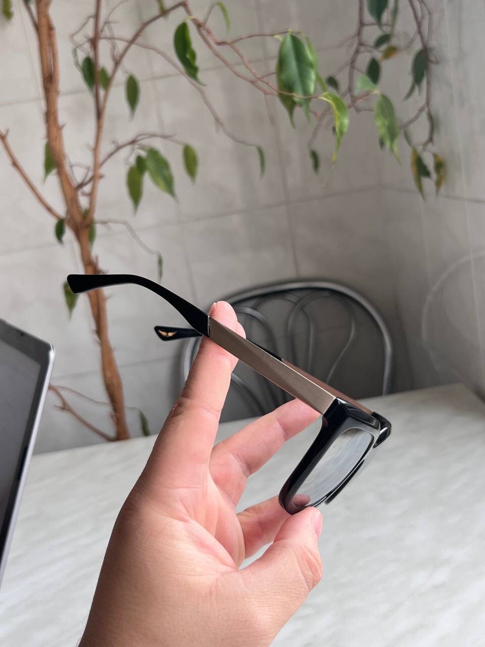 Vintage × Zadig & Voltaire Zadig & Voltaire'00s Square Black Frame Sunglasses Eyewear Size ONE SIZE - 12 Thumbnail
