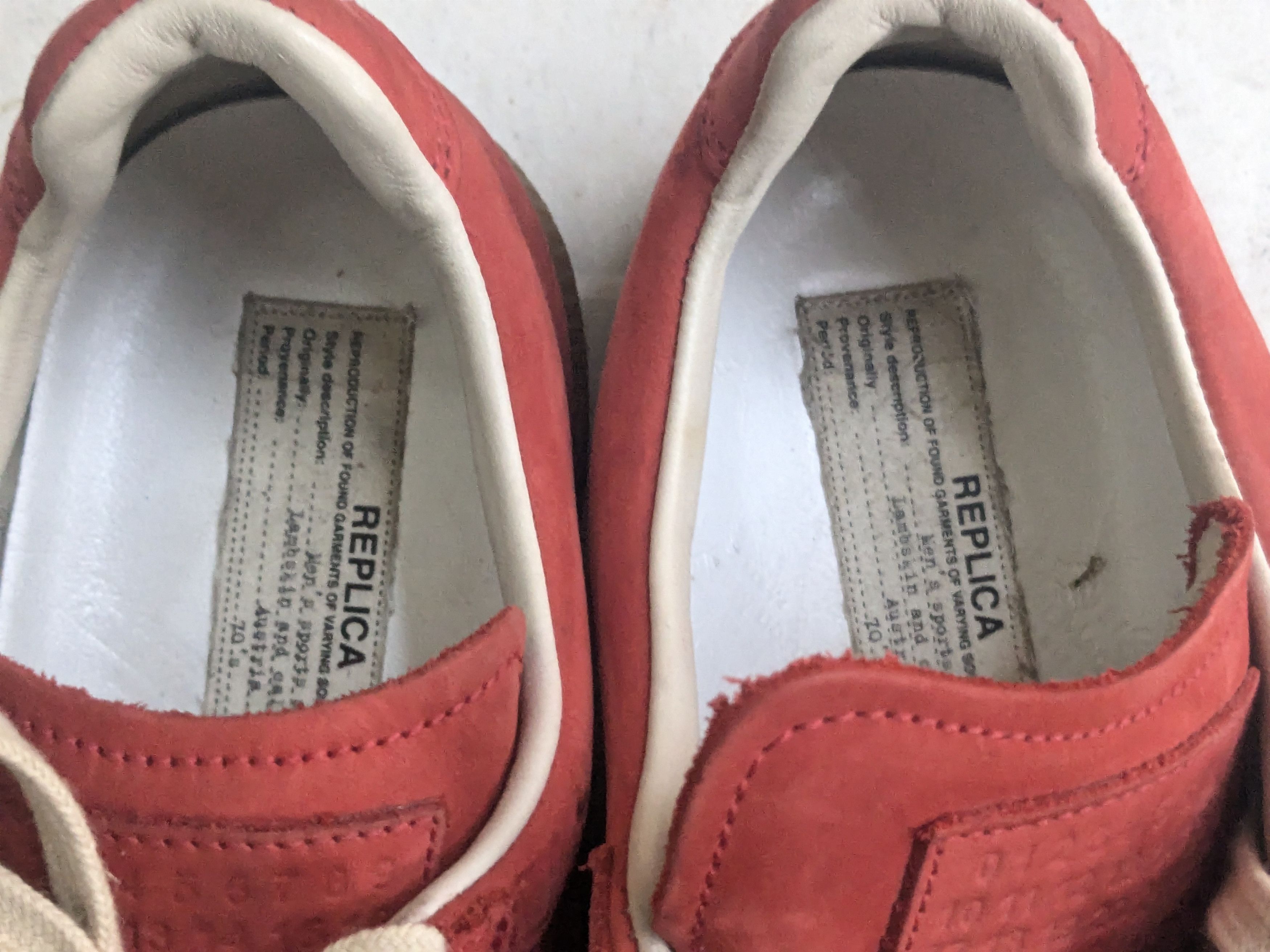 Maison Margiela Maison Margiela Replica GAT Red Paint Splatter 10 43 Size US 10 / EU 43 - 7 Thumbnail