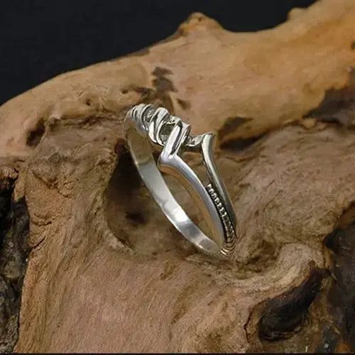 Xavier Wulf / Hollow Squad Spear Of Longinus Round Open Ring Size ONE SIZE - 2 Thumbnail