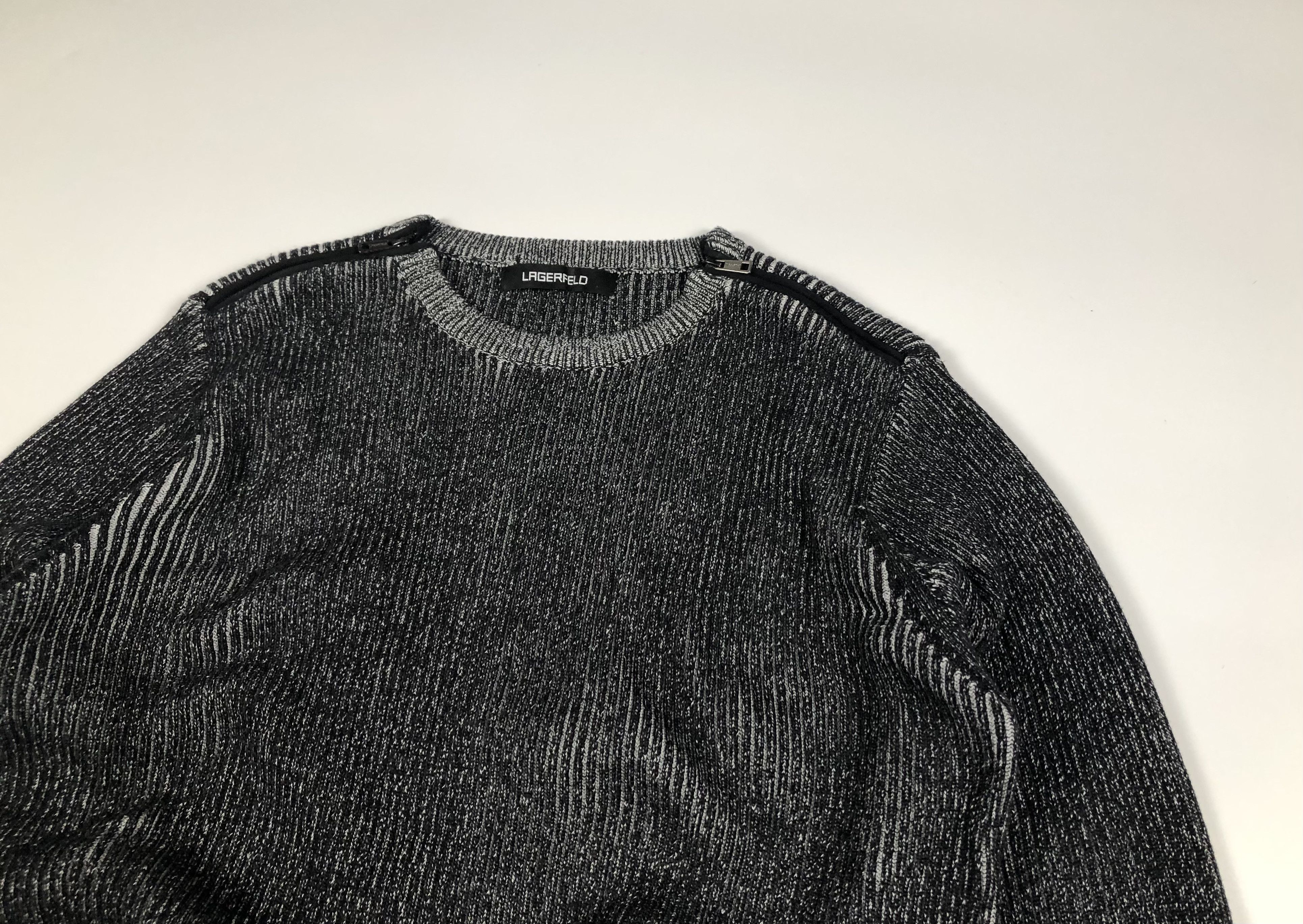 Karl Lagerfeld Lagerfeld Crewneck Sweater Size US XL / EU 56 / 4 - 2 Thumbnail