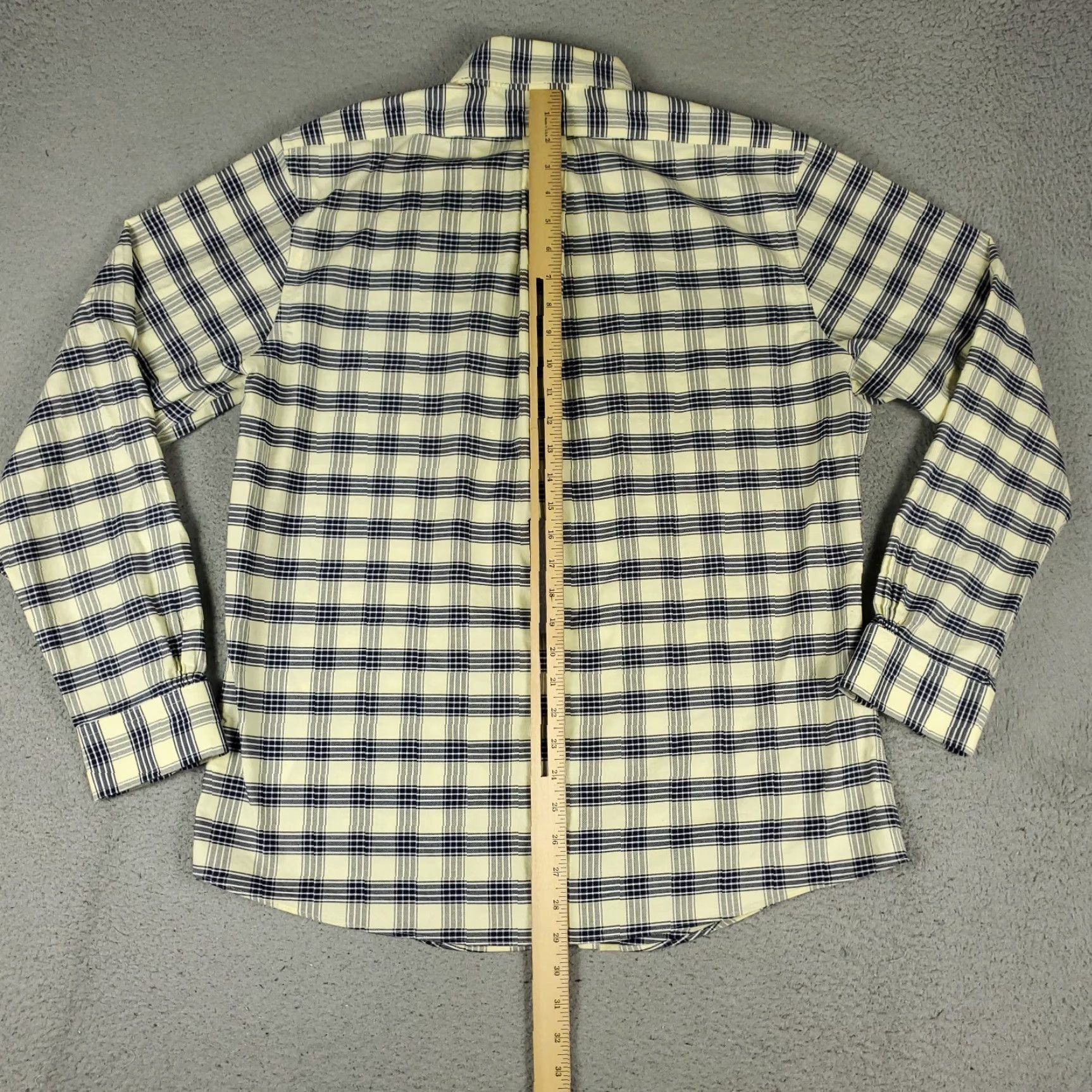 Brooks Brothers Brooks Brothers Shirt Mens L Yellow Plaid Regent Button Up Long Sleeve Regular Cotton Button-Down Casual Formal Workwear Size US L / EU 52-54 / 3 - 4 Thumbnail