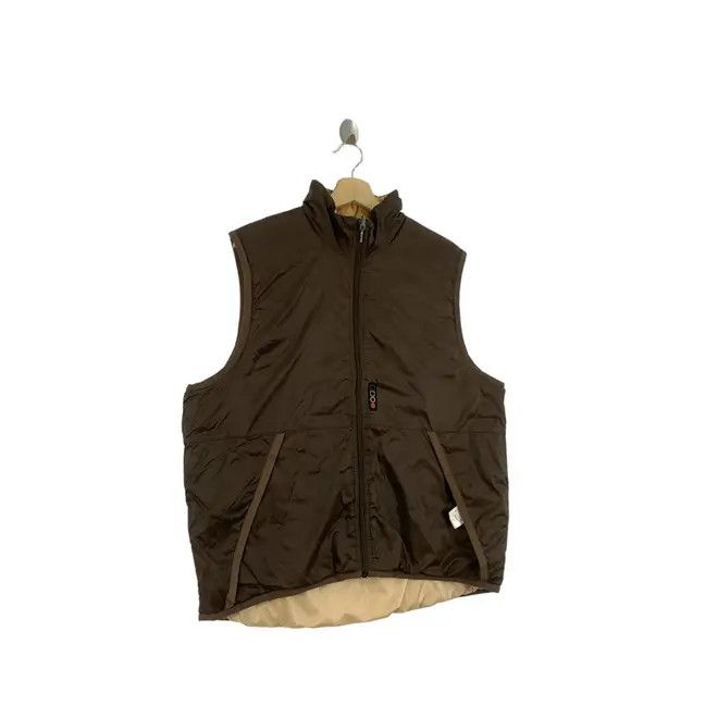 Nike Vintage NIKE REVERSIBLE PUFFER Swoosh Center Logo Vest Size US XL / EU 56 / 4 - 4 Thumbnail